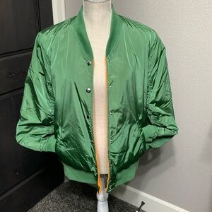 BLANKNYC Fully Reversible Bomber Jacket